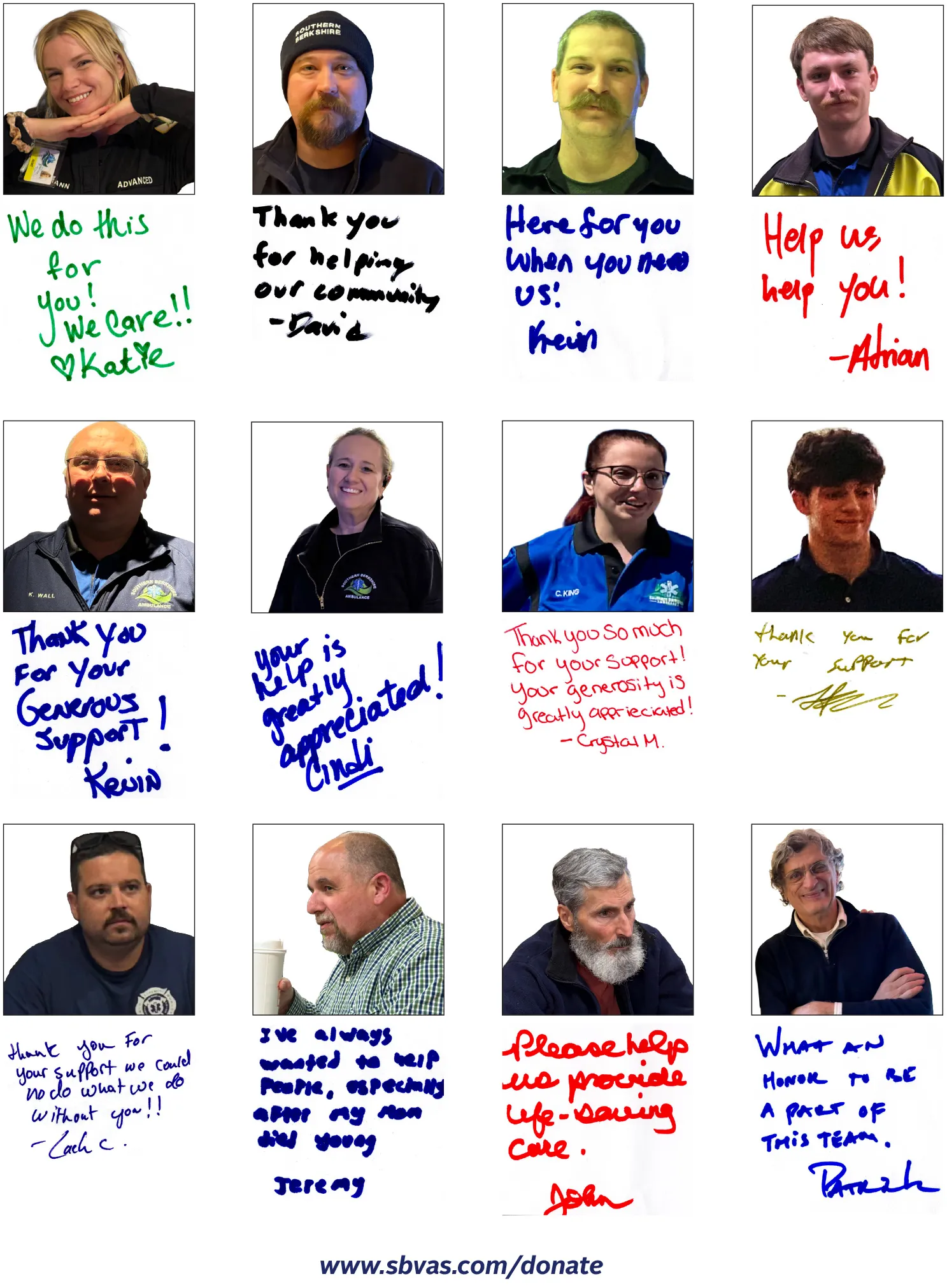 Some of the 30+ members of our team