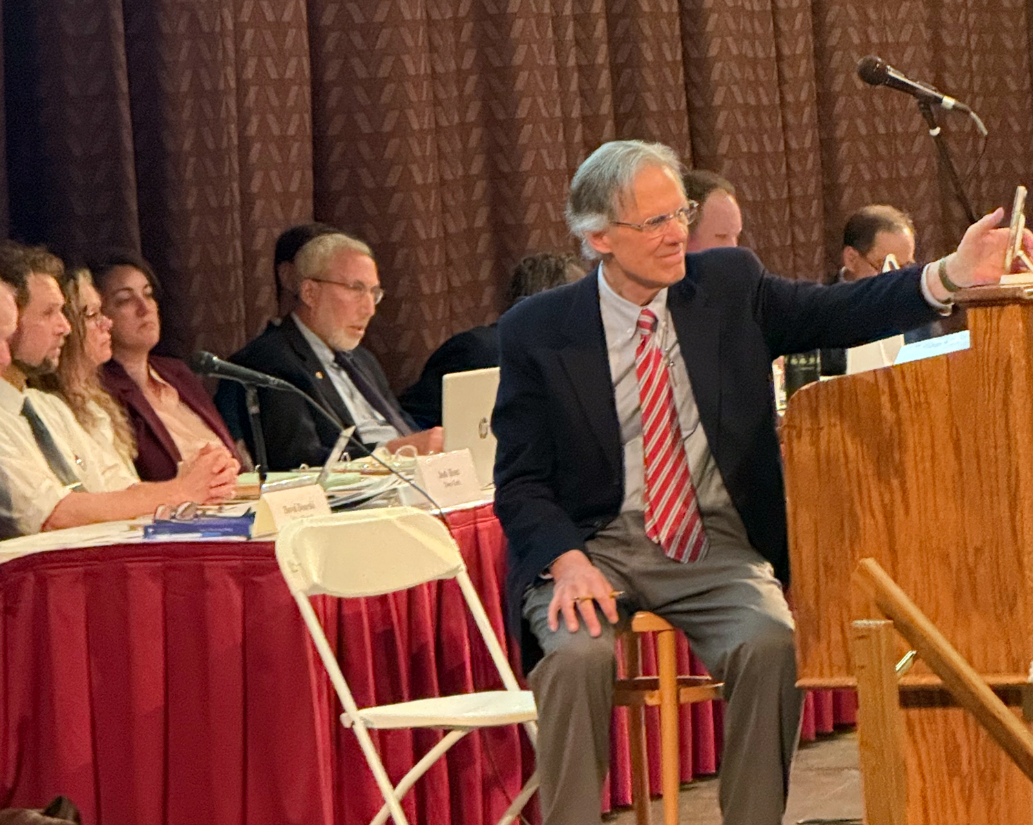 Great Barrington Moderator Michael Wise