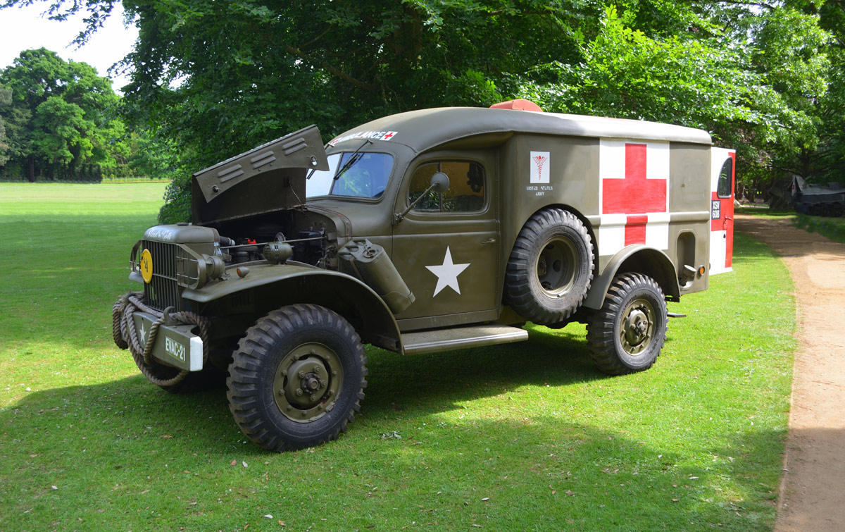 WWII ambulance
