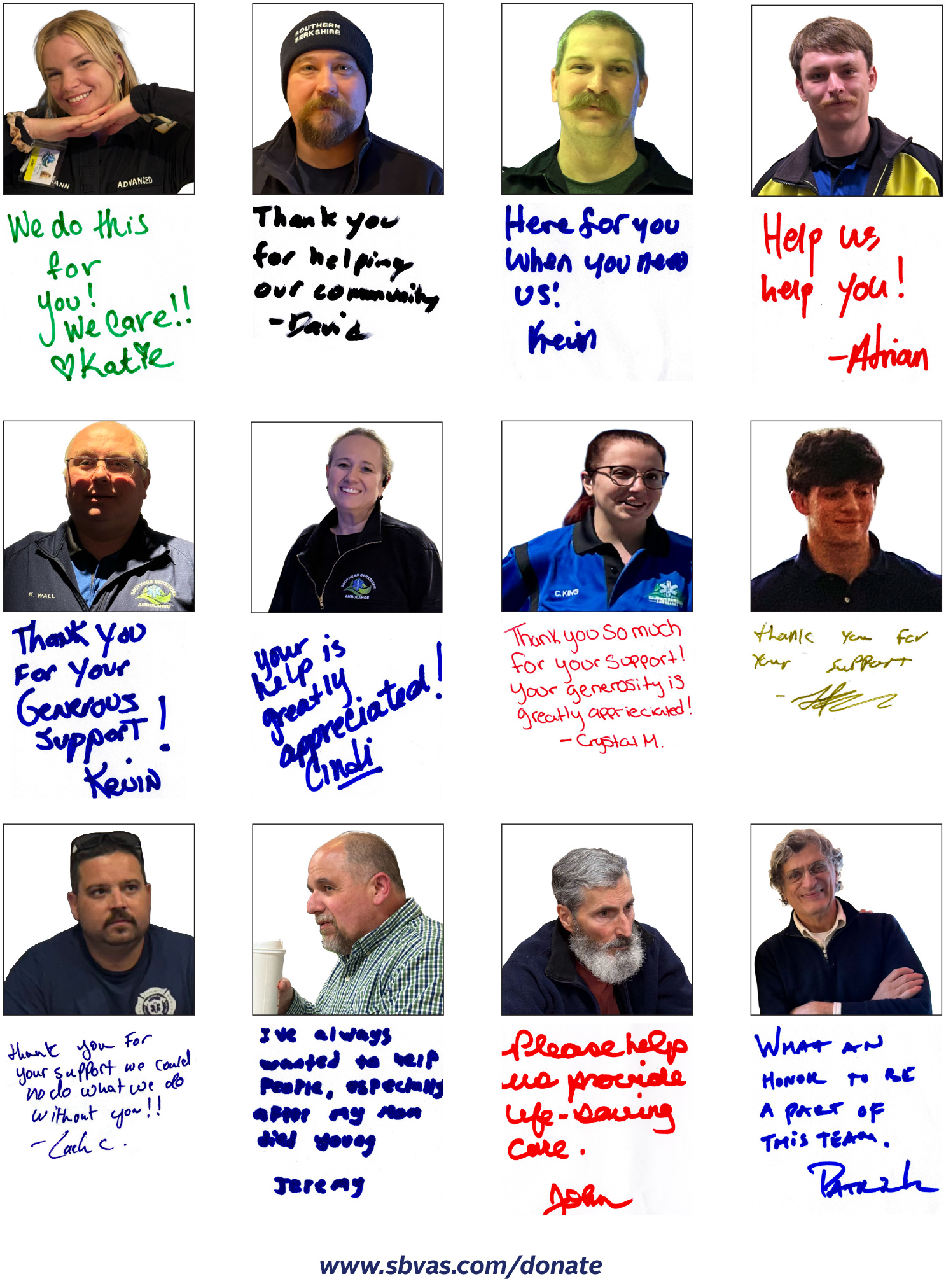 Some of the 30+ members of our team