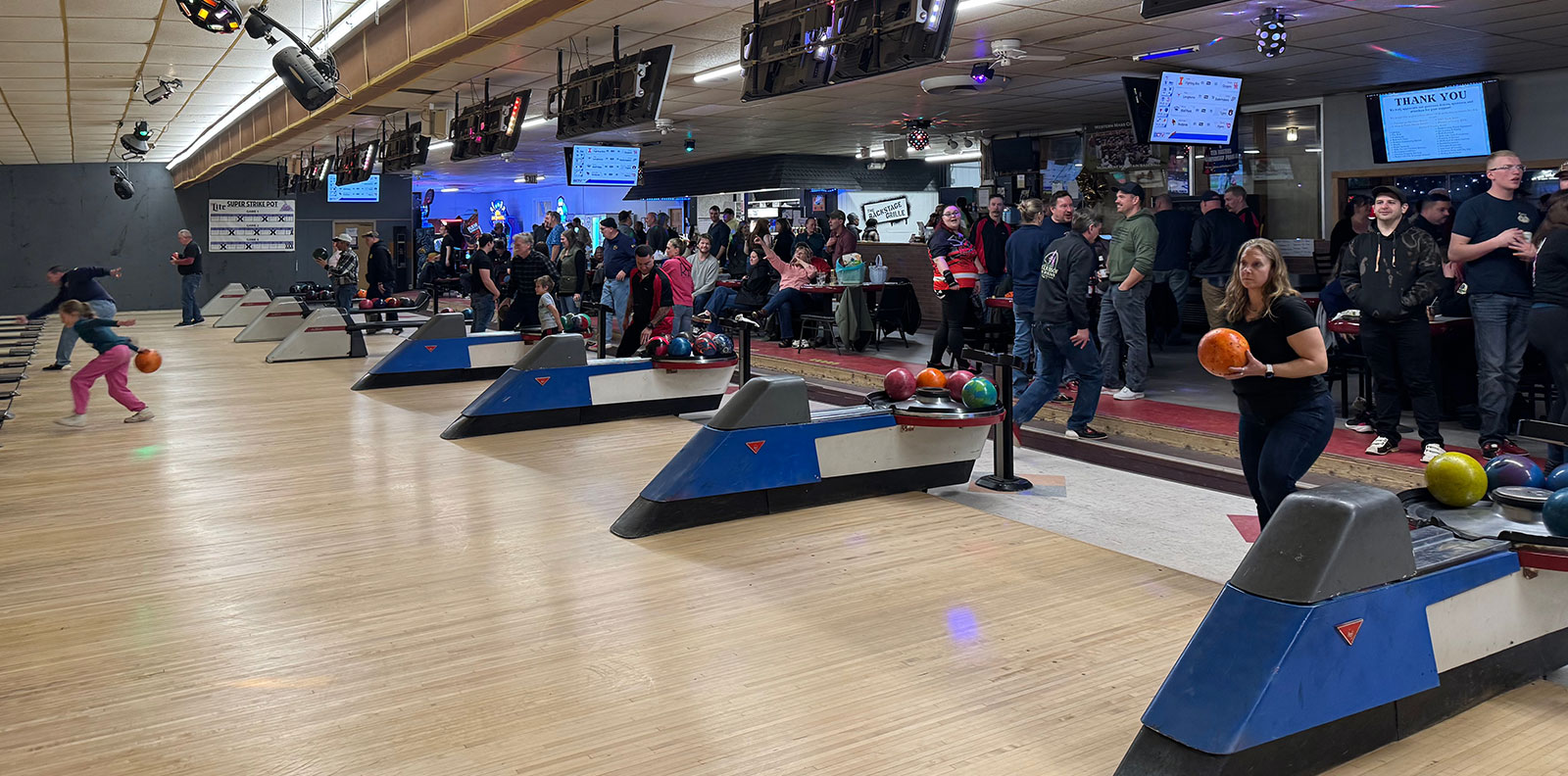 More bowling action